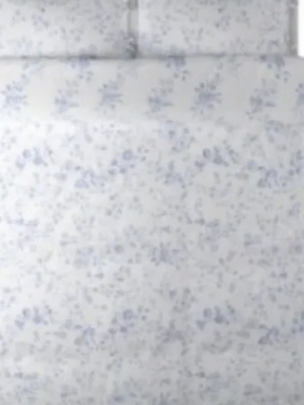 IKEA Alvine Skon Cotton Duvet Cover - White/Blue